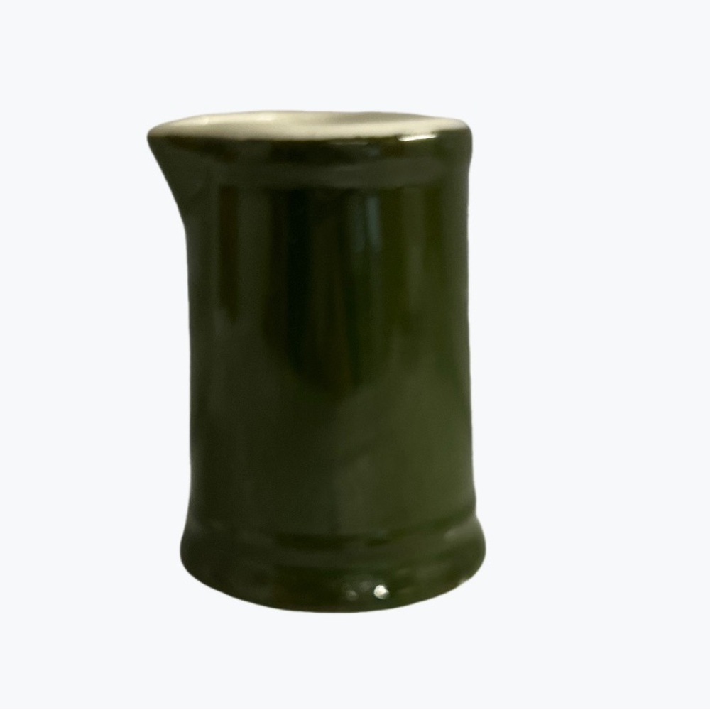Vintage Hall Mini Dark Green Creamer